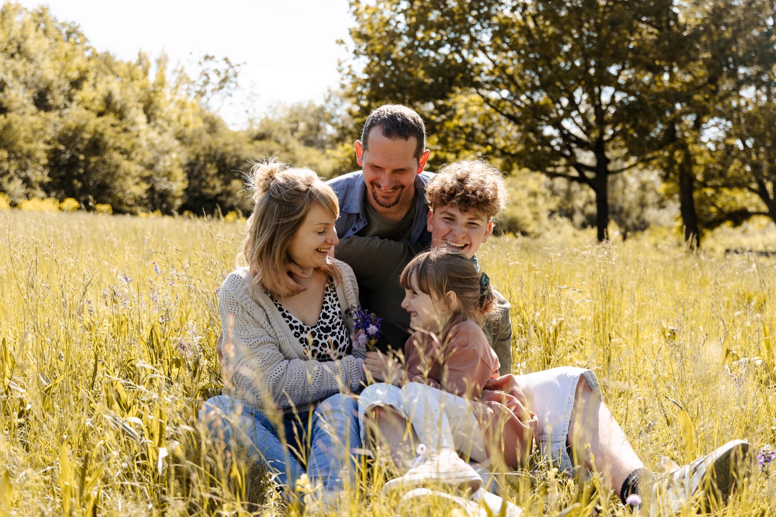 Familienshooting Outdoor in Niederösterreich